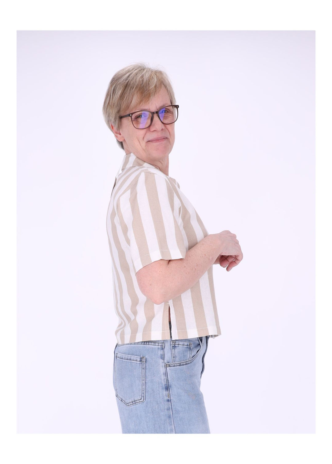 ONLGOA S/S LINEN BL SHIRT CC PNT