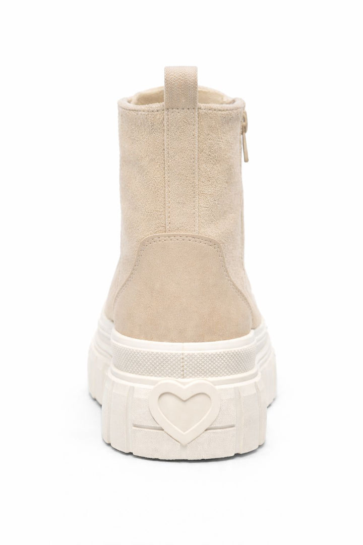 High Top Sneaker Wildlederoptik Charms