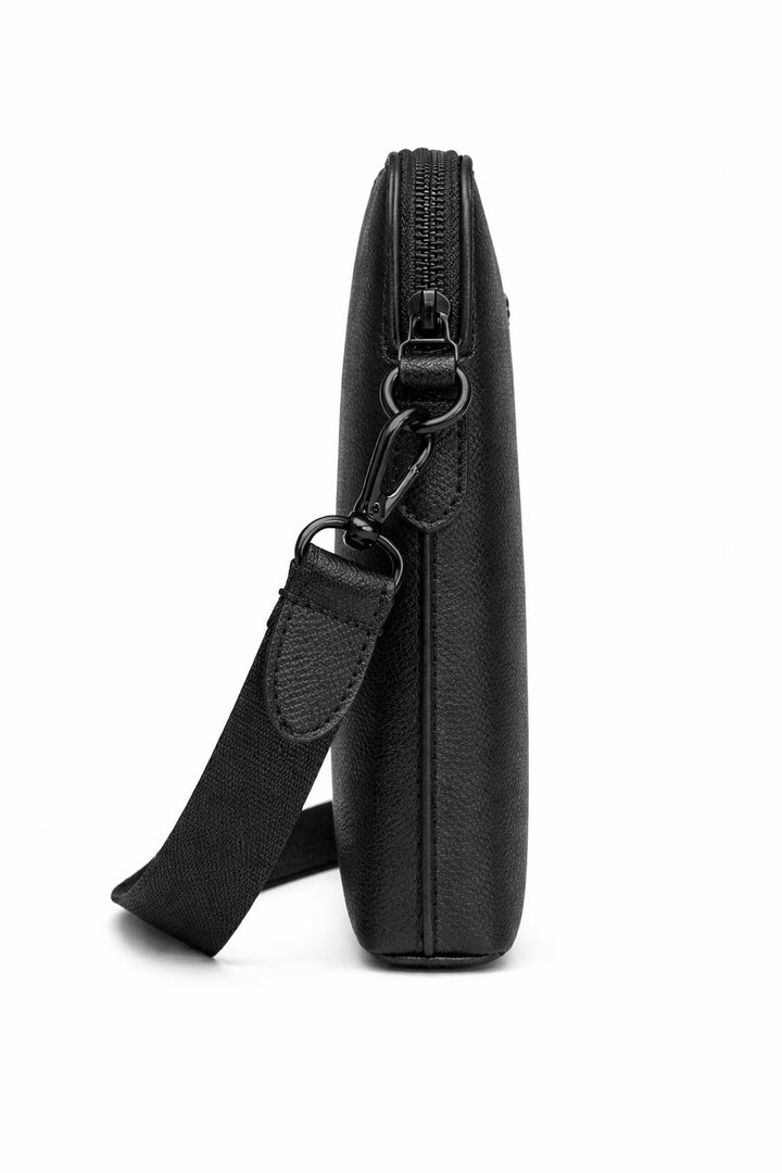 Mini Handtasche Trageriemen Stoff David Jones