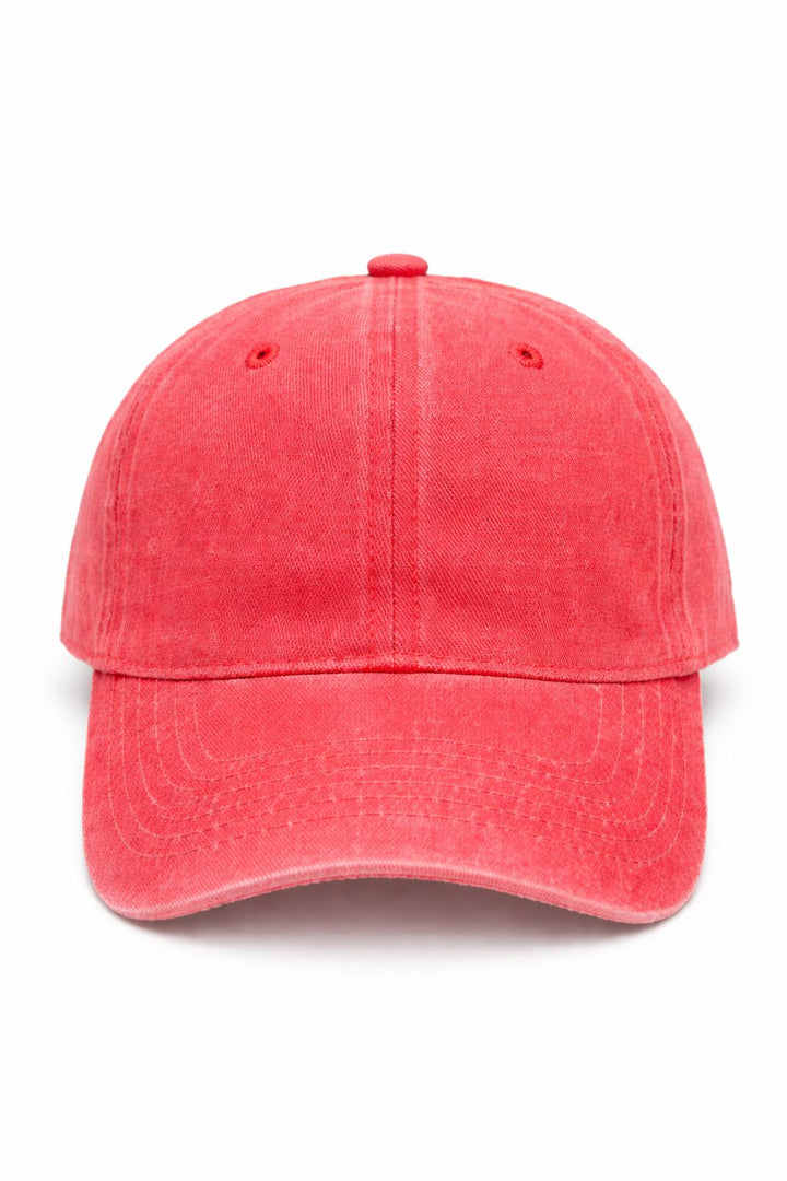 Basecap unisex rot