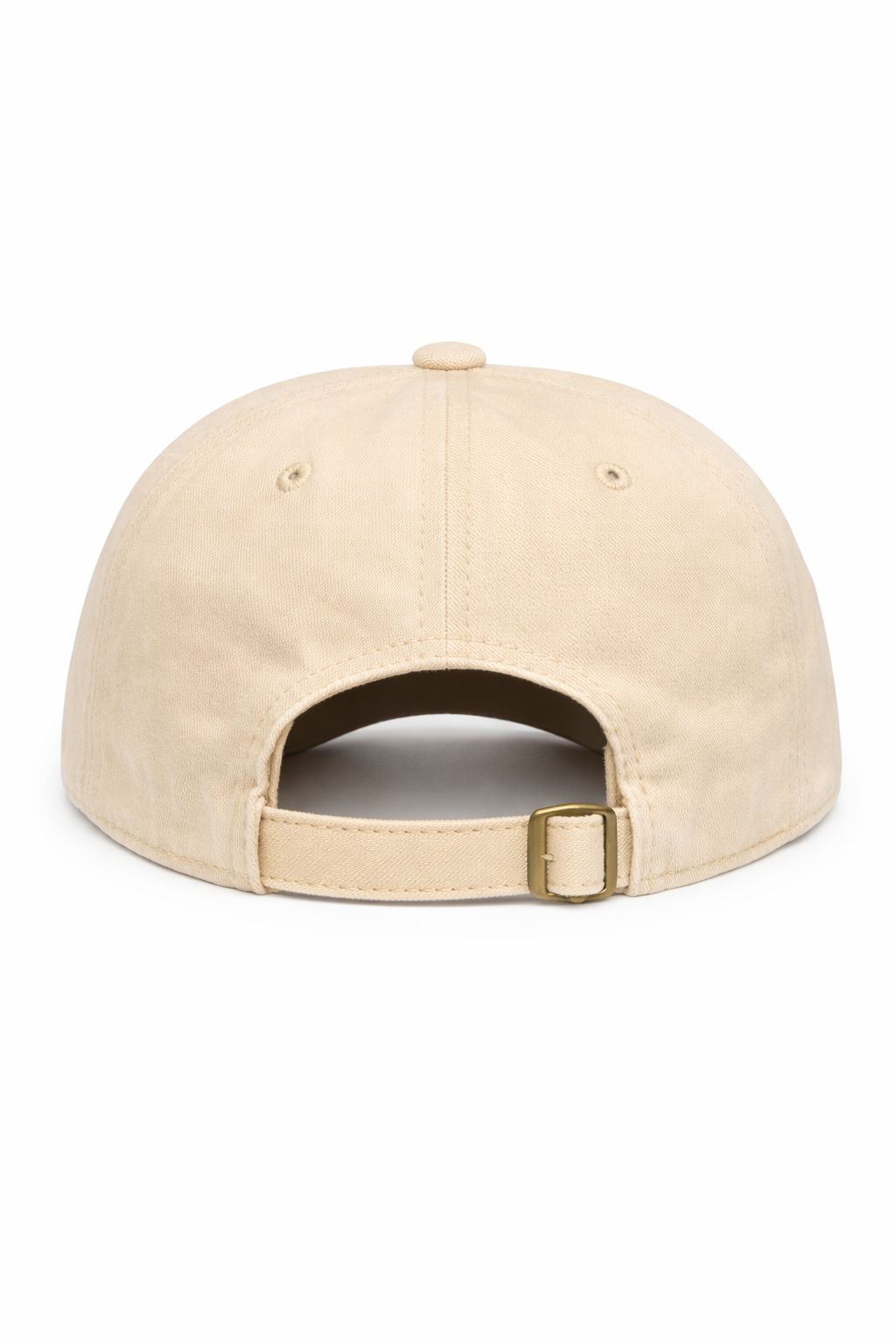 Basecap unisex beige