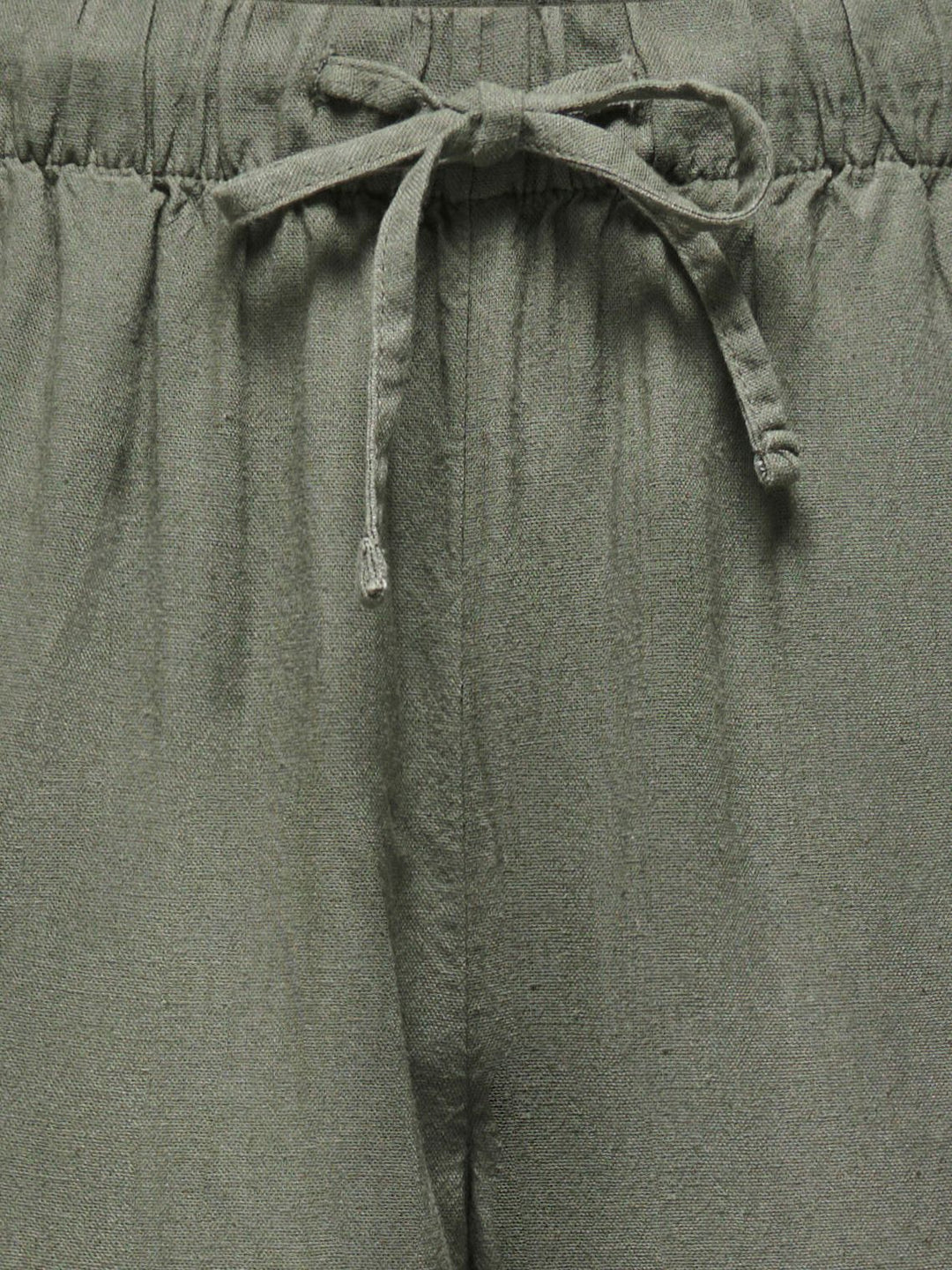 ONLGOA MW LINEN BL PULL-UP PANT CC