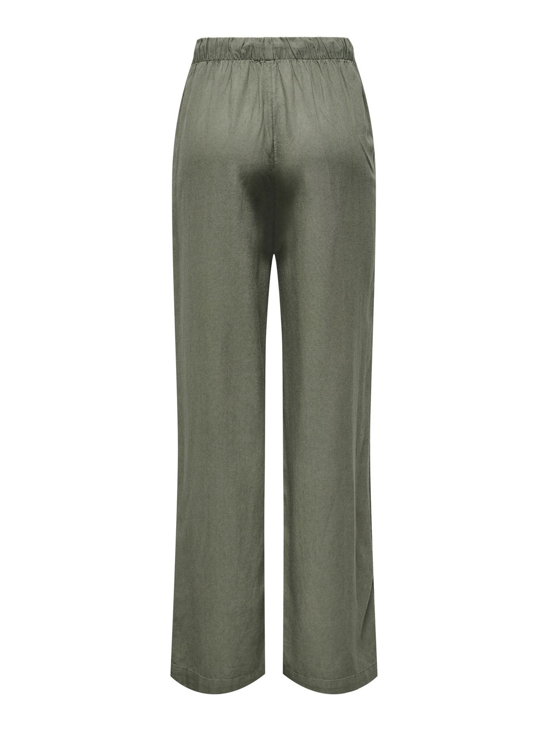 ONLGOA MW LINEN BL PULL-UP PANT CC