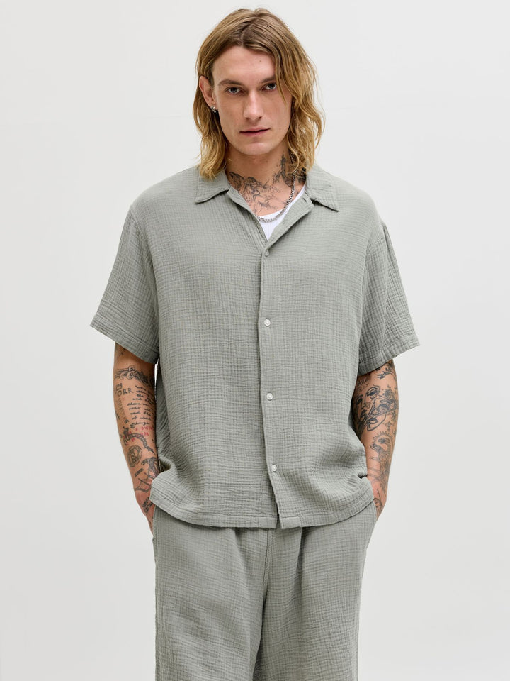 Jack & Jones Kurzarm Hemd Baumwolle