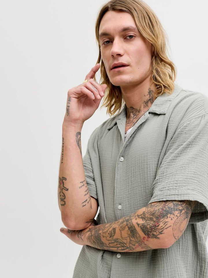 Jack & Jones Kurzarm Hemd Baumwolle