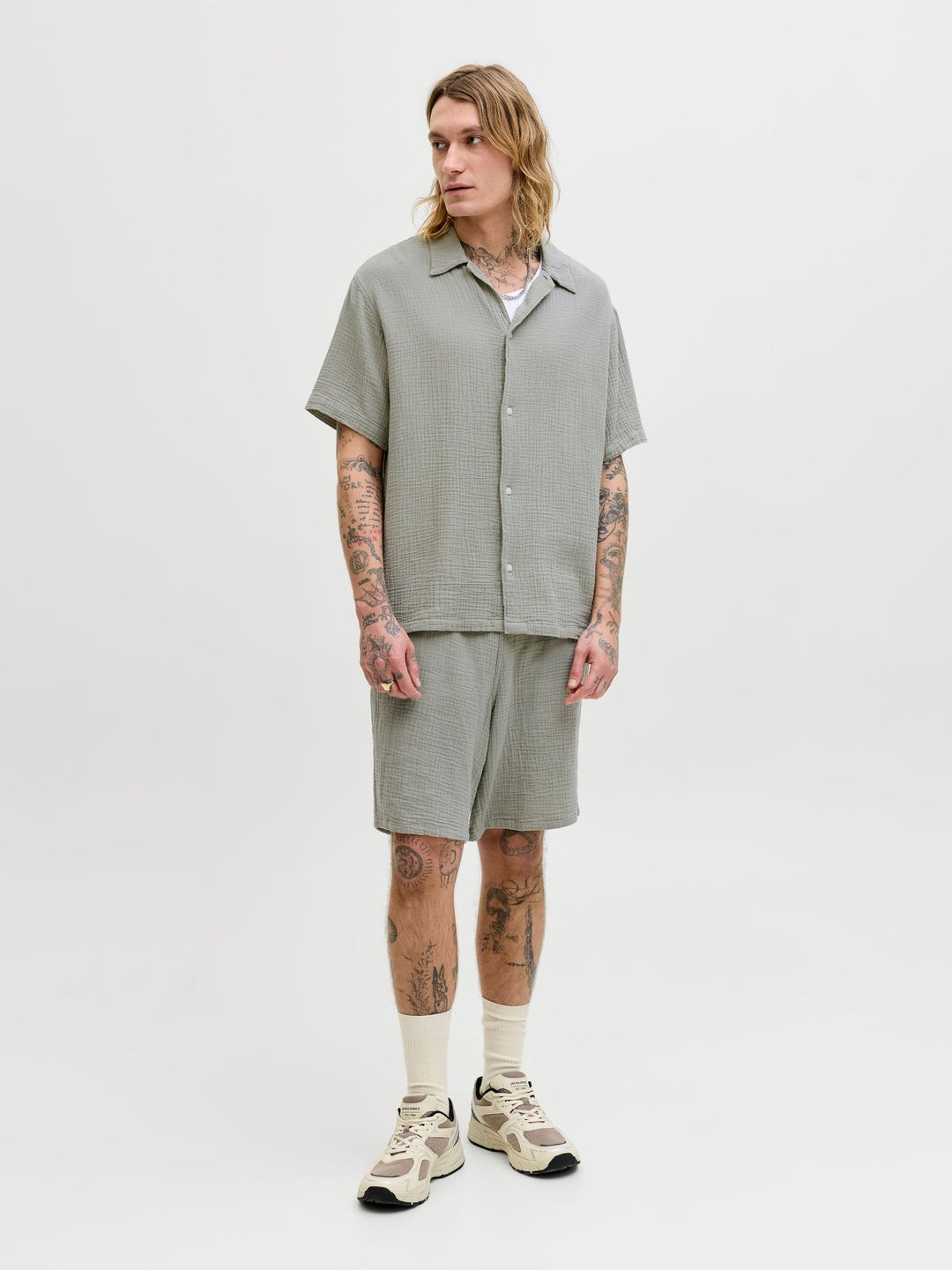 Jack & Jones Kurzarm Hemd Baumwolle