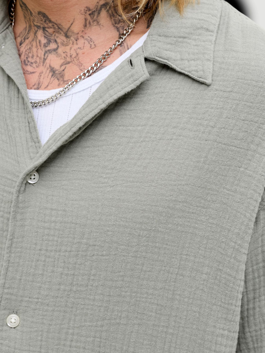 Jack & Jones Kurzarm Hemd Baumwolle