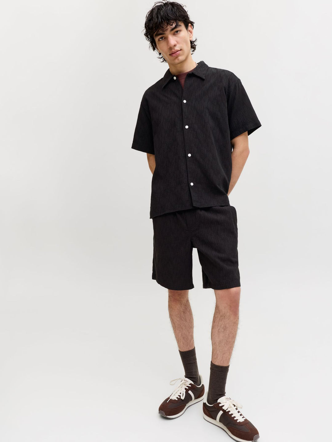 JPSTJAIDEN WAVY JOGGER SHORT REG SN