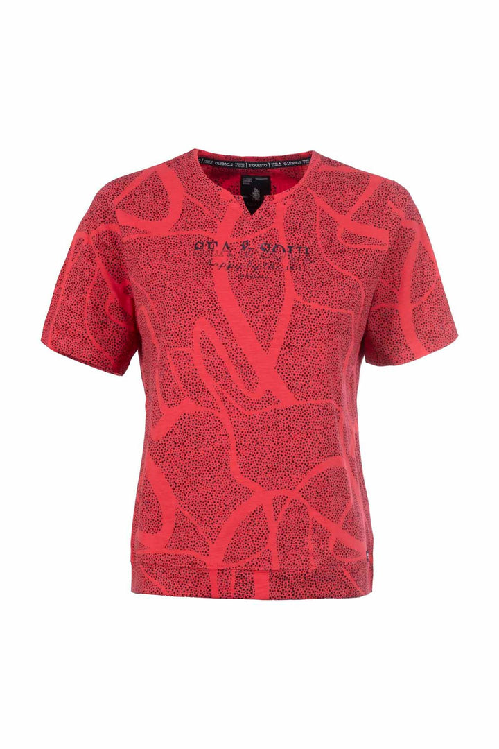 T-Shirt Damen Grafisch Punkte