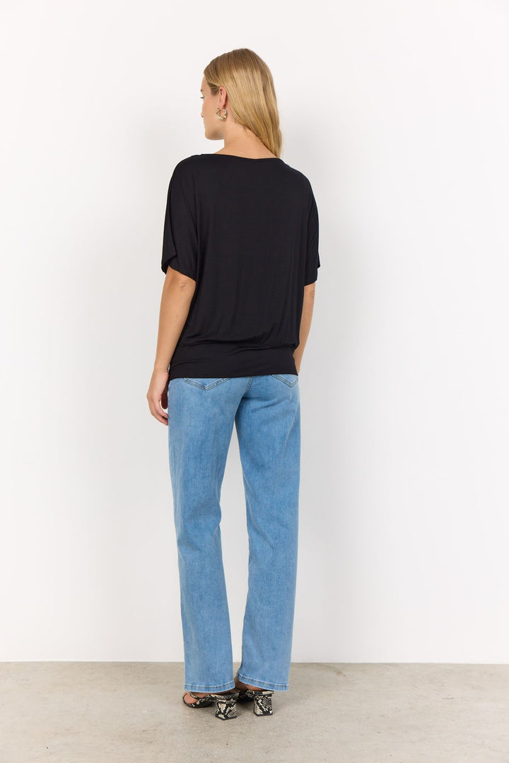 T-Shirt Damen Angeschnittener Arm