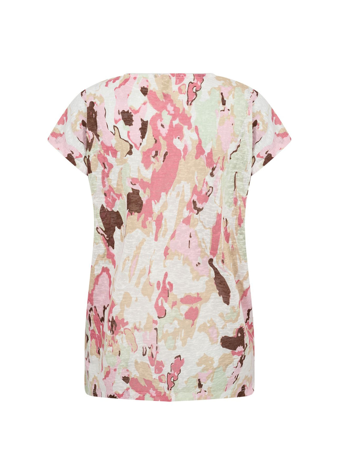 T-Shirt Damen Camoflage Bunt