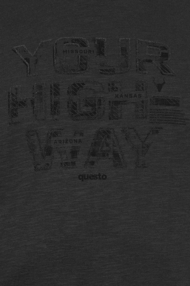 T-Shirt Herren Schulterdruck