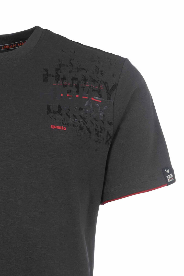 T-Shirt Herren Brustprint