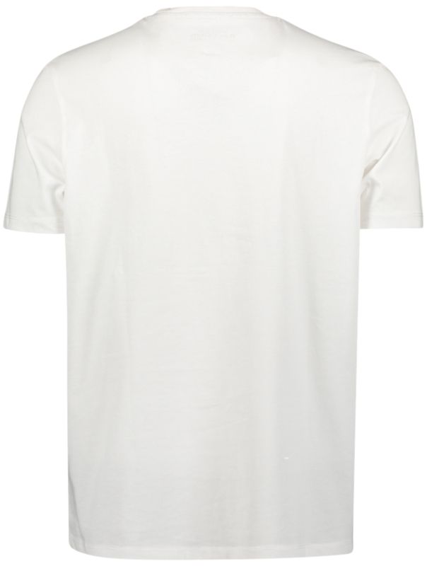 T-Shirt Herren Brustprint 3D-Optik