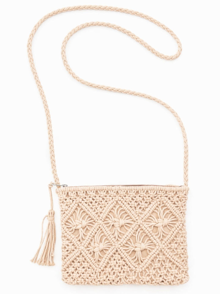 Splash of Color Makramee-Tasche Damen