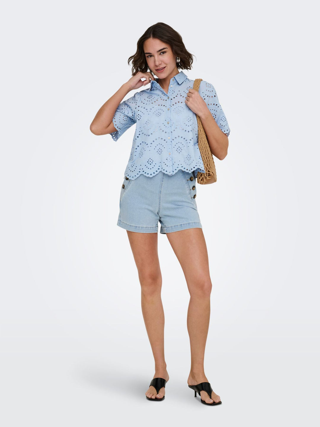 ONLVALAIS S/S SHIRT WVN NOOS