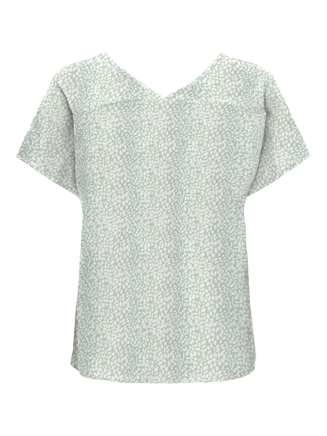 ONLNOVA LIFE VIS S/S EMMY TOP AOP