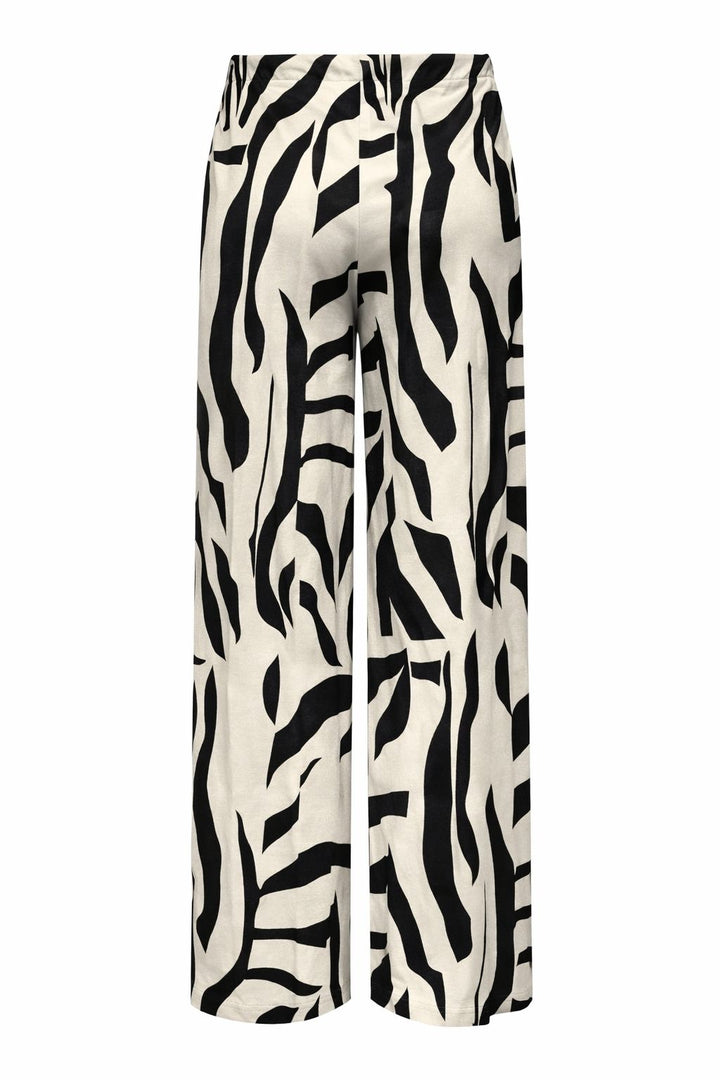 ONLSAKURA LOOSE PULL UP PANTS WVN