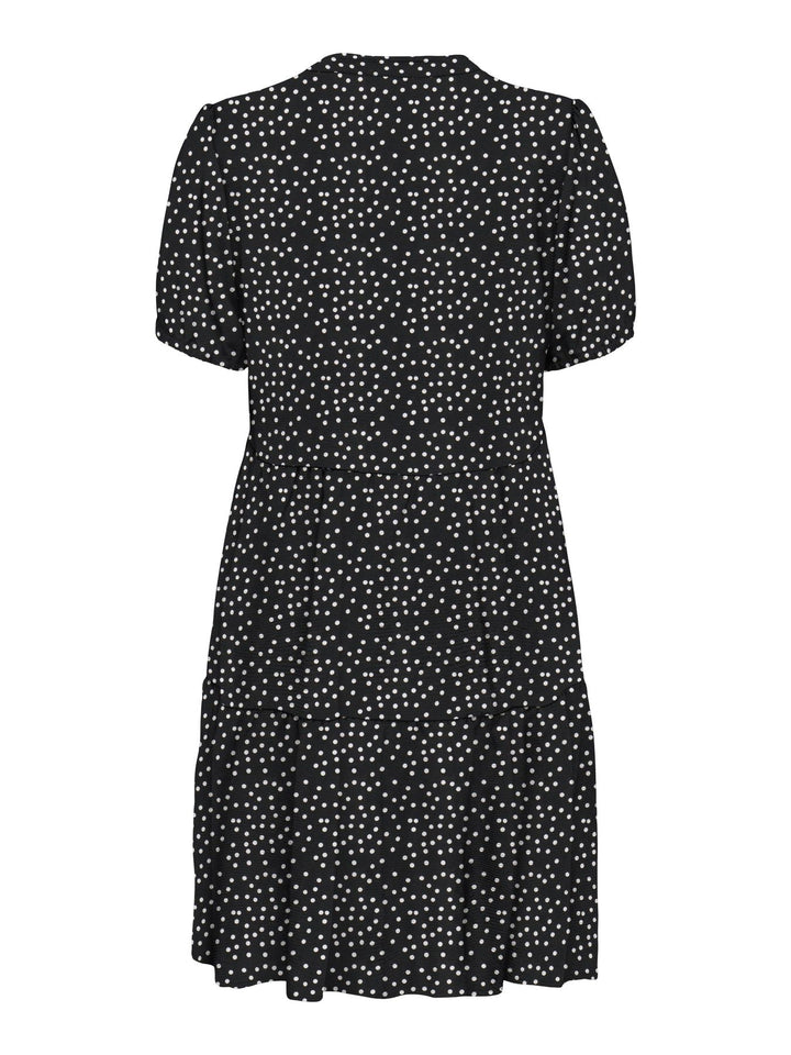 ONLNOVA LIFE VIS S/S THEA DRESS WVN