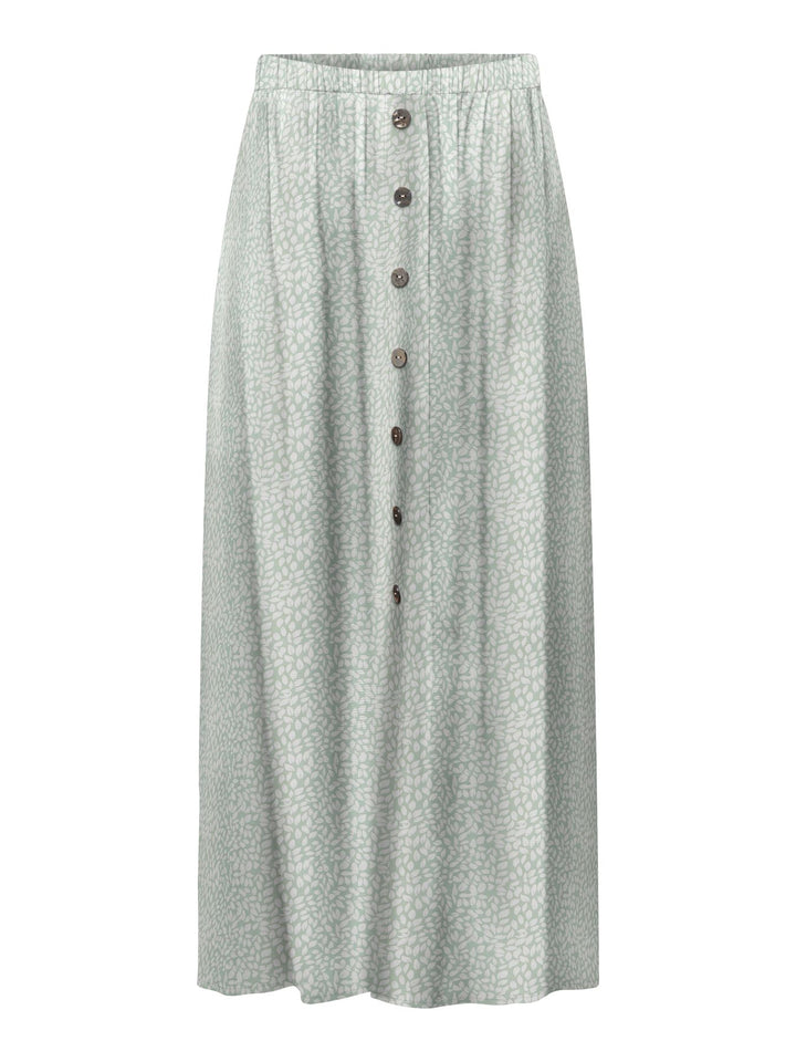 ONLNOVA LIFE VIS BUTTON SKIRT WVN