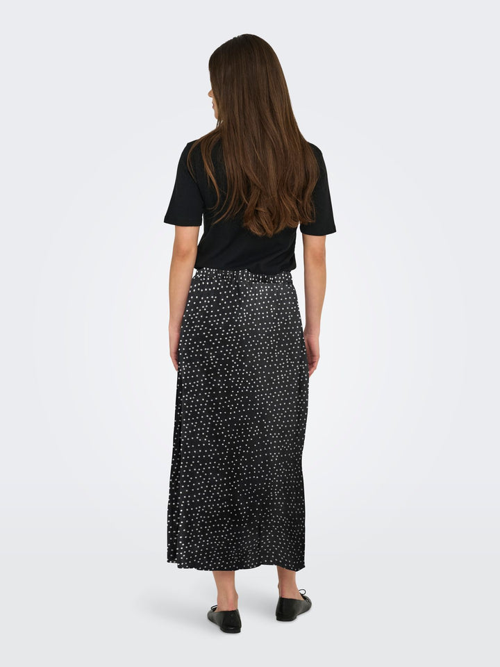 ONLNOVA LIFE VIS BUTTON SKIRT WVN