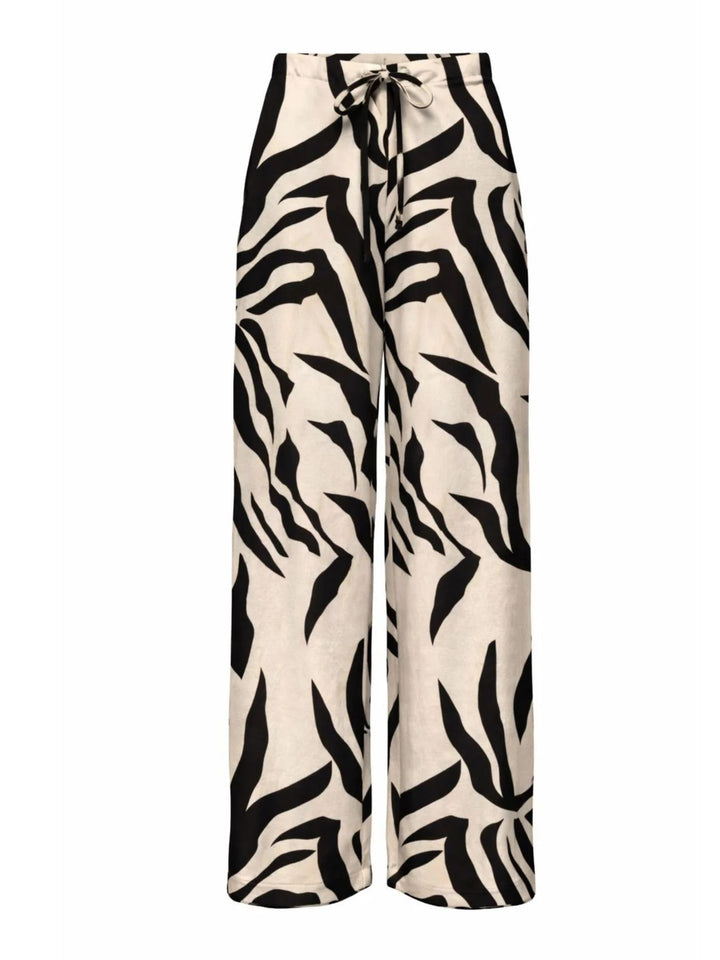 ONLSAKURA LOOSE PULL UP PANTS WVN