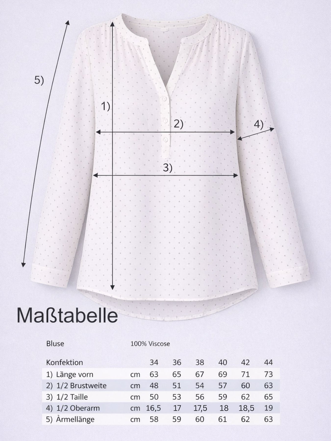 Schlupfbluse Herzen SPLASH of color-B