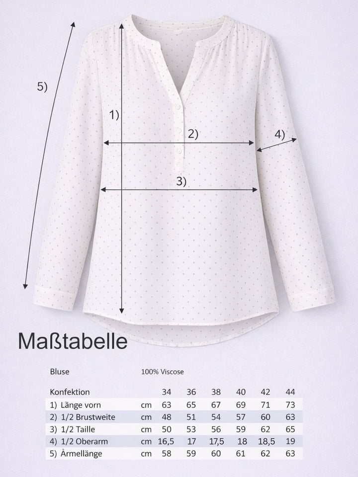 Schlupfbluse Herzen SPLASH of color-B