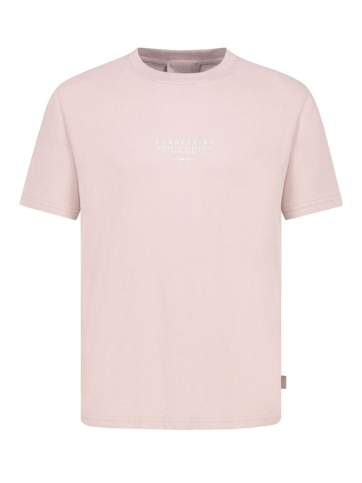 Rosa Herren T-Shirt mit HD-Print