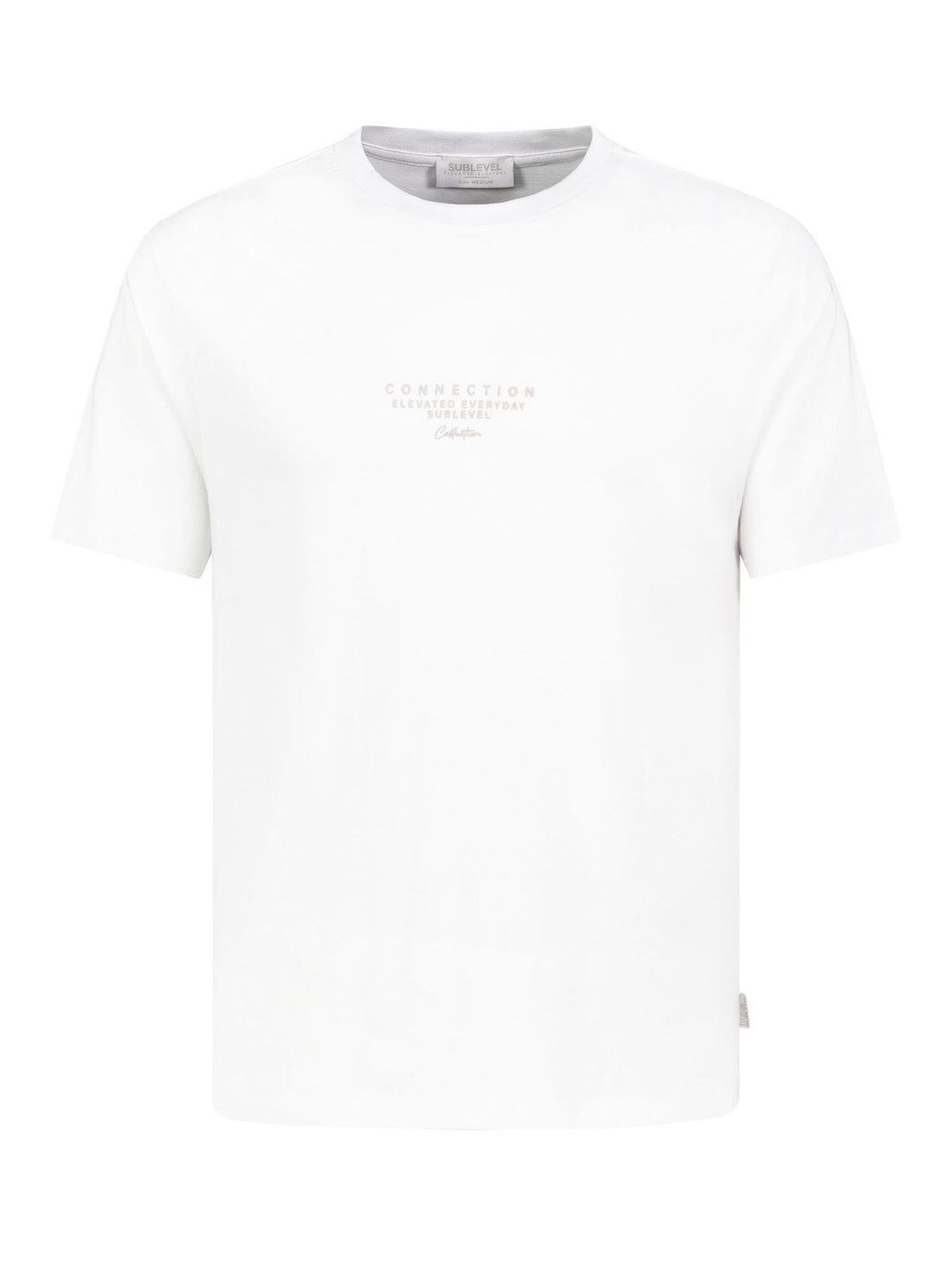 Weißes Herren T-Shirt mit HD-Print