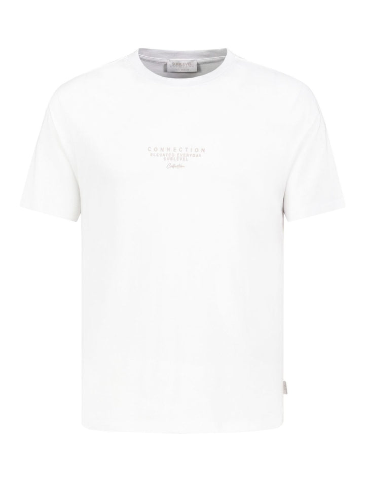 Weißes Herren T-Shirt mit HD-Print