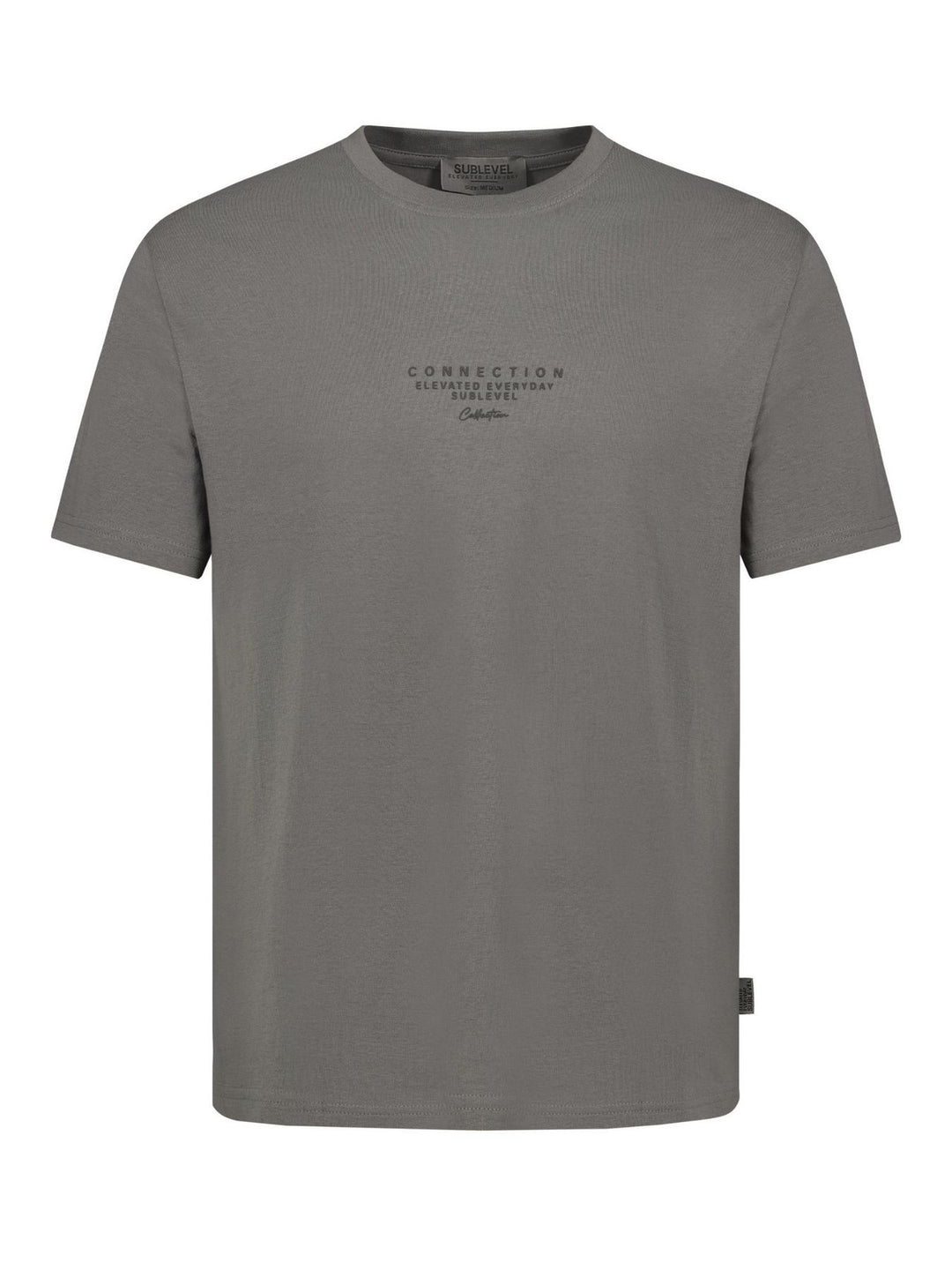 Graues Herren T-Shirt mit HD-Print