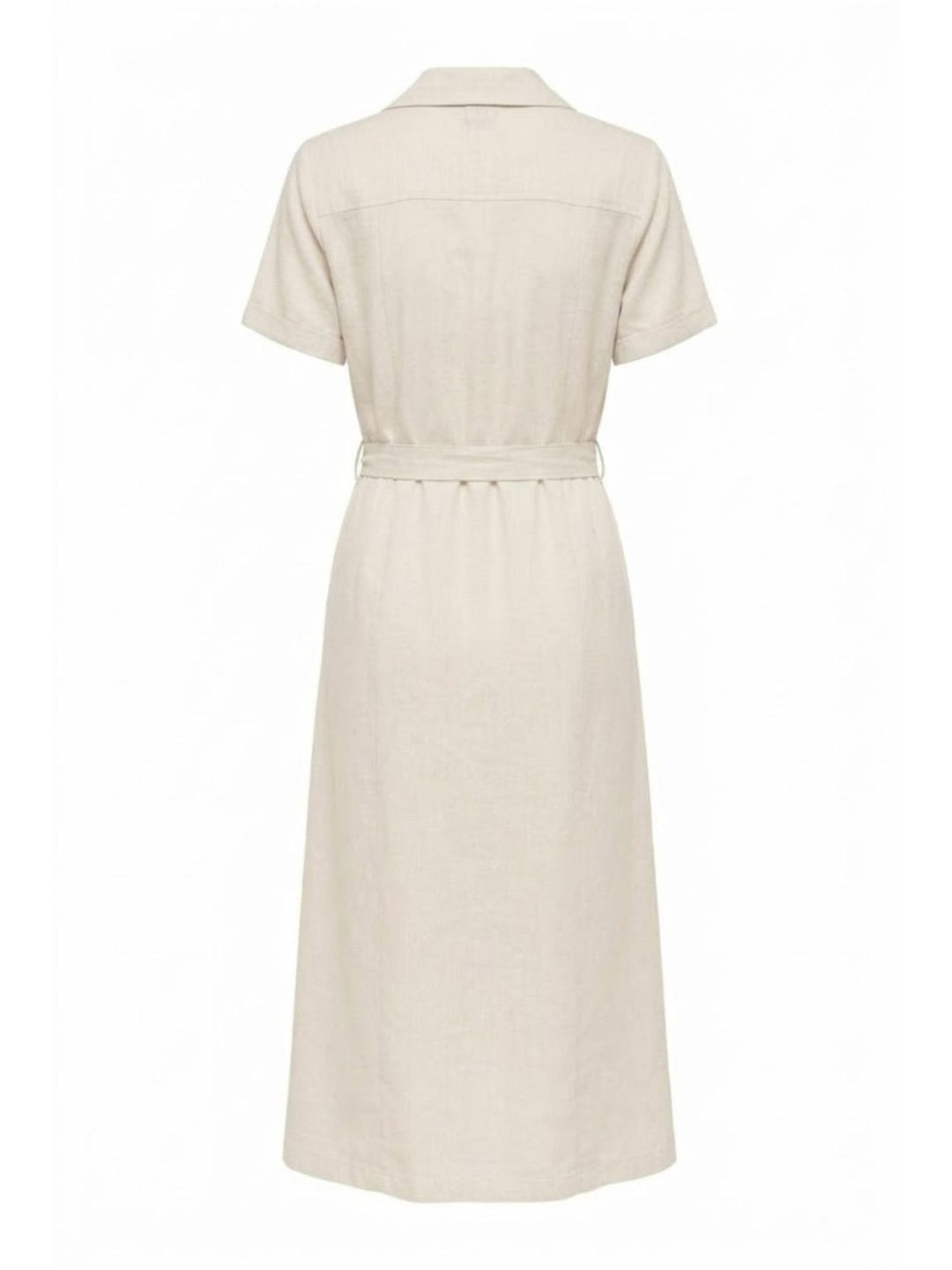 ONLSIESTA SS LIN BL SHIRT DRESS PNT Moonbeam