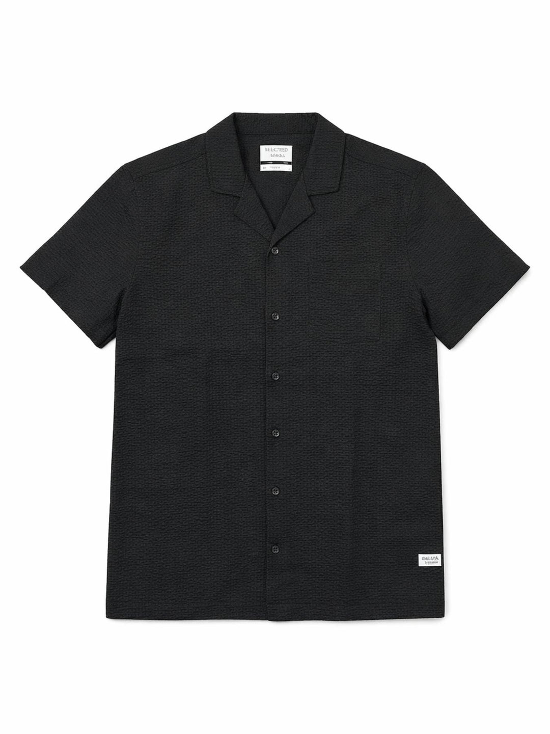 Herren, Hemd kurzarm Seersucker