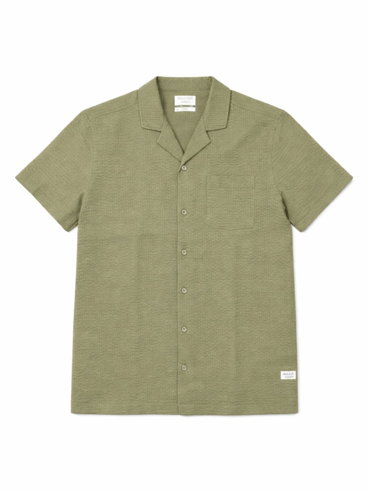 Herren, Hemd kurzarm Seersucker