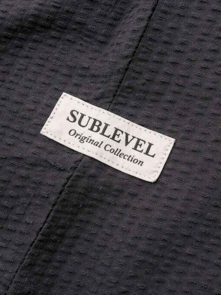 Herren, Hemd kurzarm Seersucker