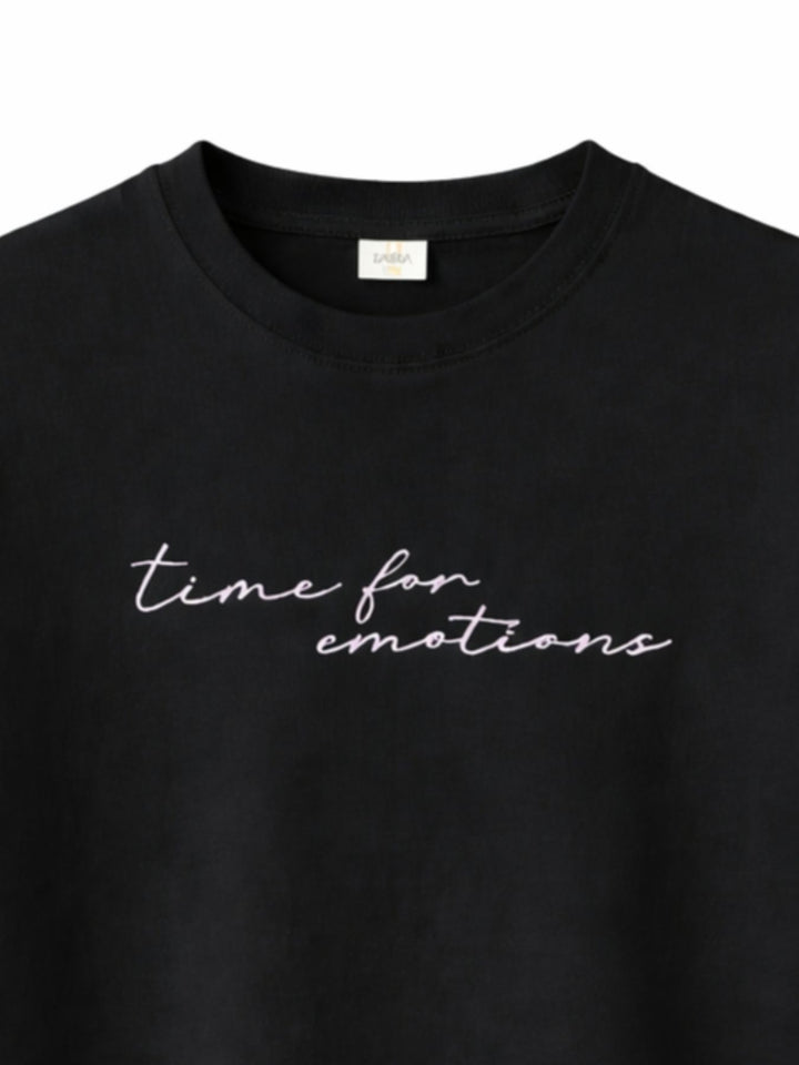 mjunik T-Shirt Damen Stickerei