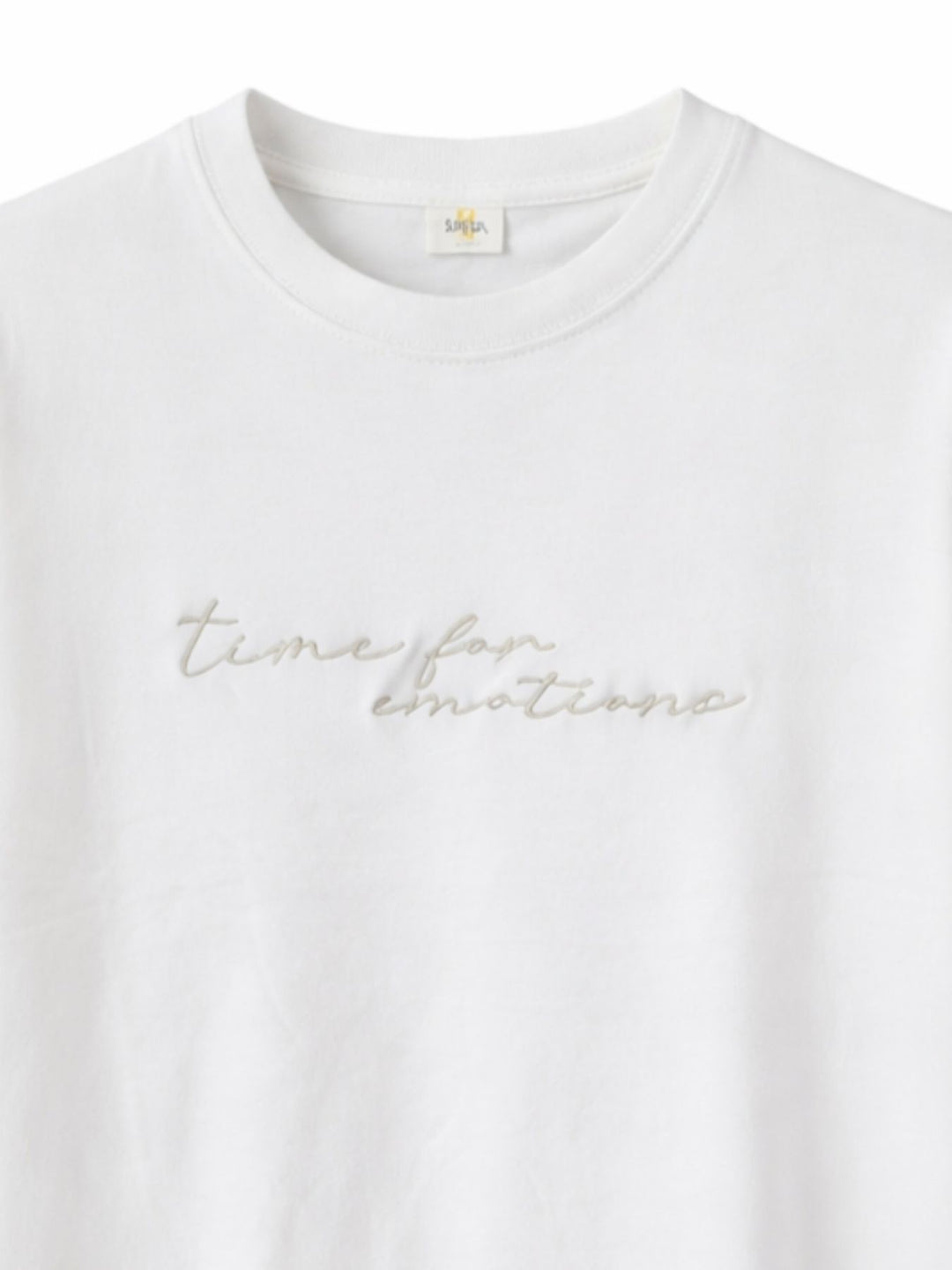 mjunik T-Shirt Damen Stickerei