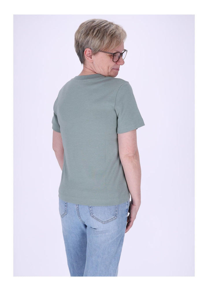 mjunik T-Shirt Damen Stickerei