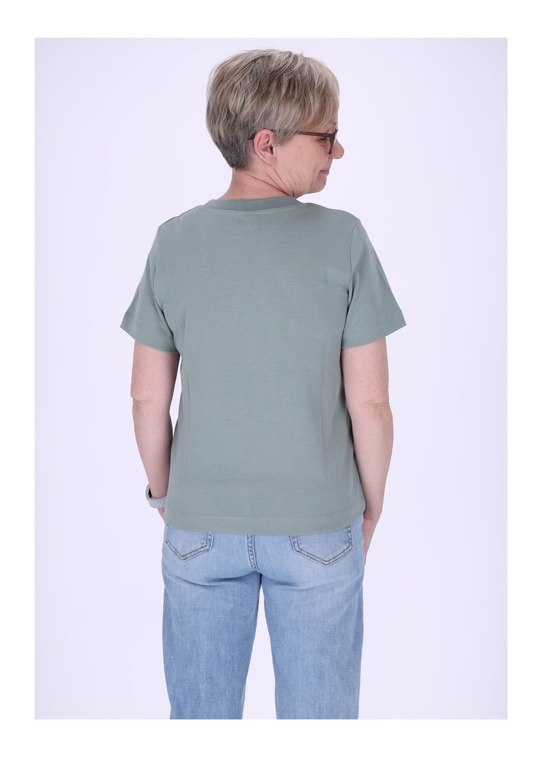 mjunik T-Shirt Damen Stickerei