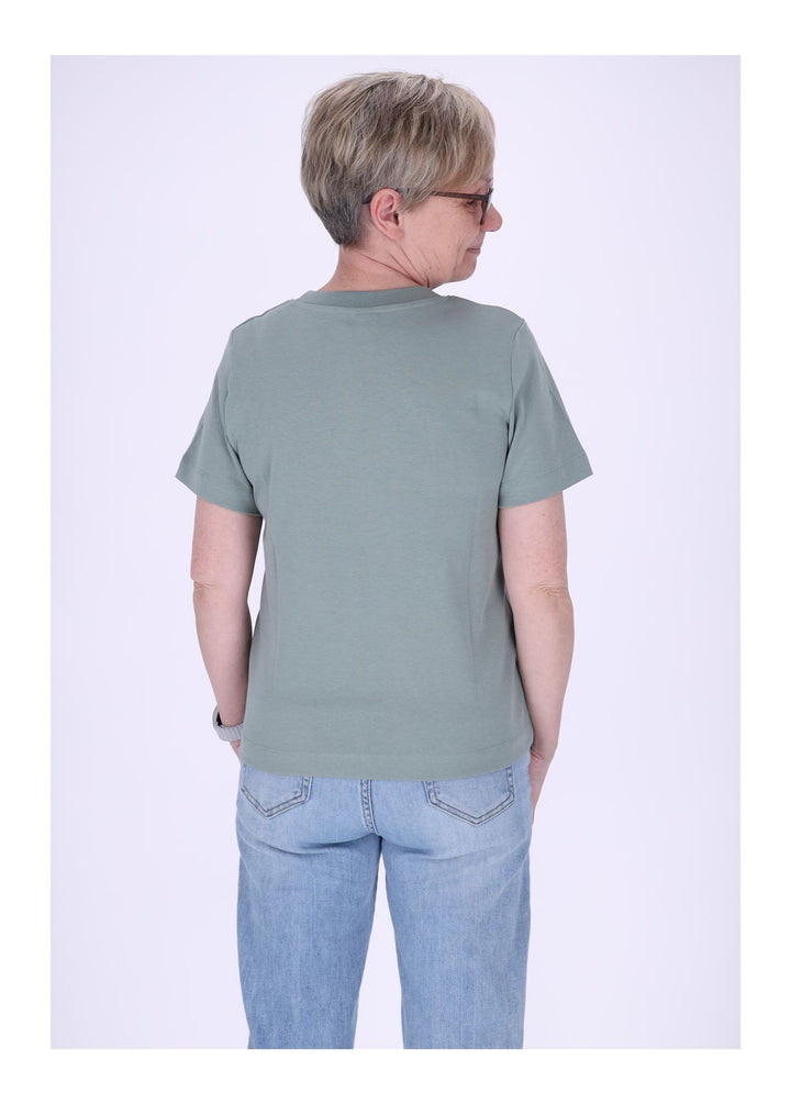 mjunik T-Shirt Damen Stickerei