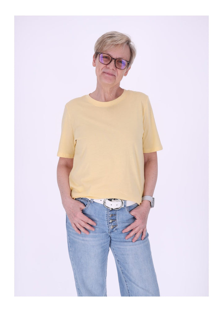 ONLY Happy T-Shirt Damen Bio-Baumwolle