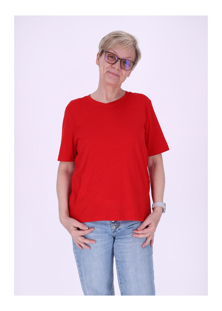 ONLY Happy T-Shirt Damen Bio-Baumwolle