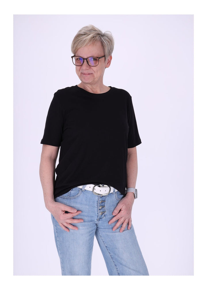 ONLY Happy T-Shirt Damen Bio-Baumwolle