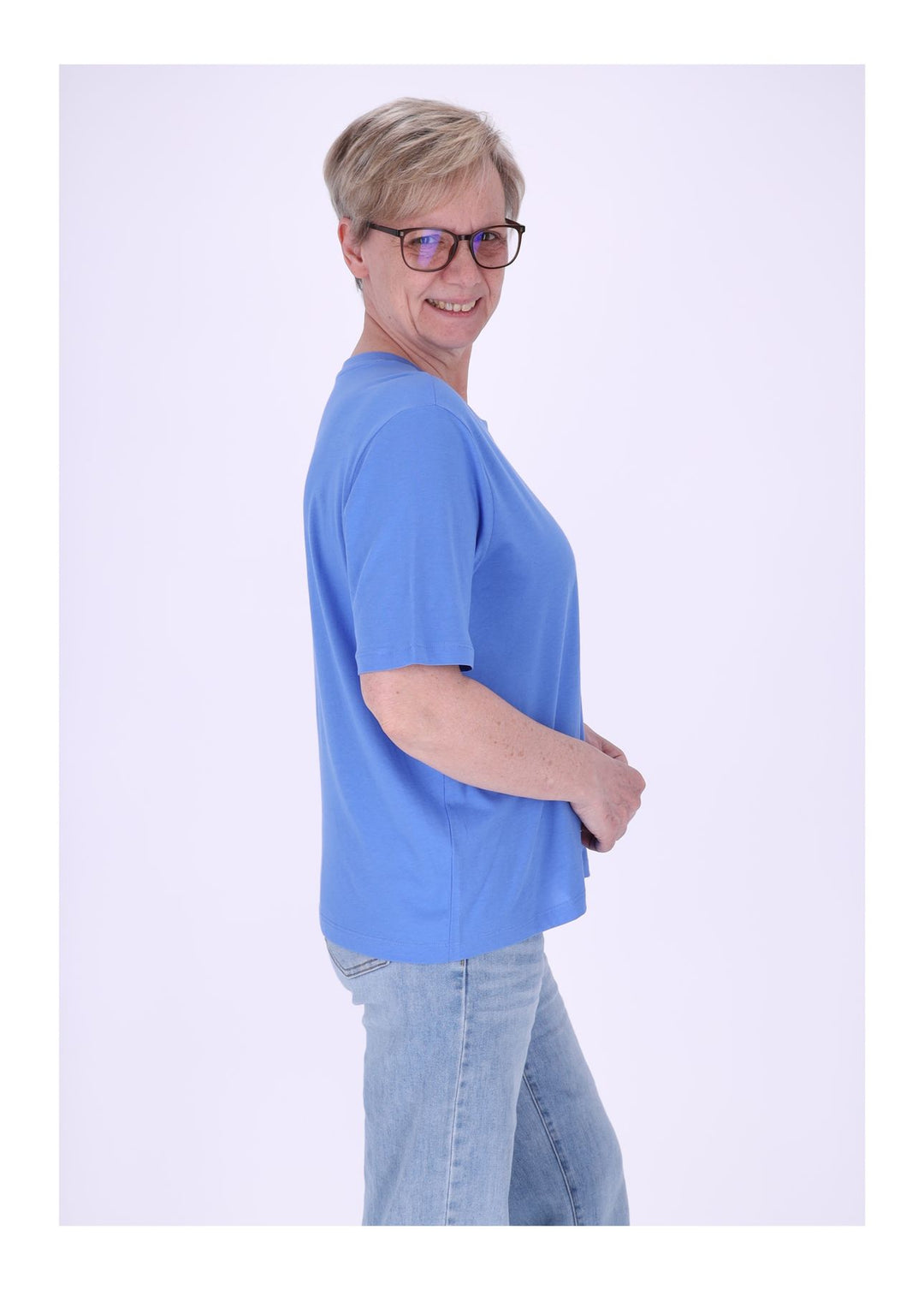 ONLY Happy T-Shirt Damen Bio-Baumwolle