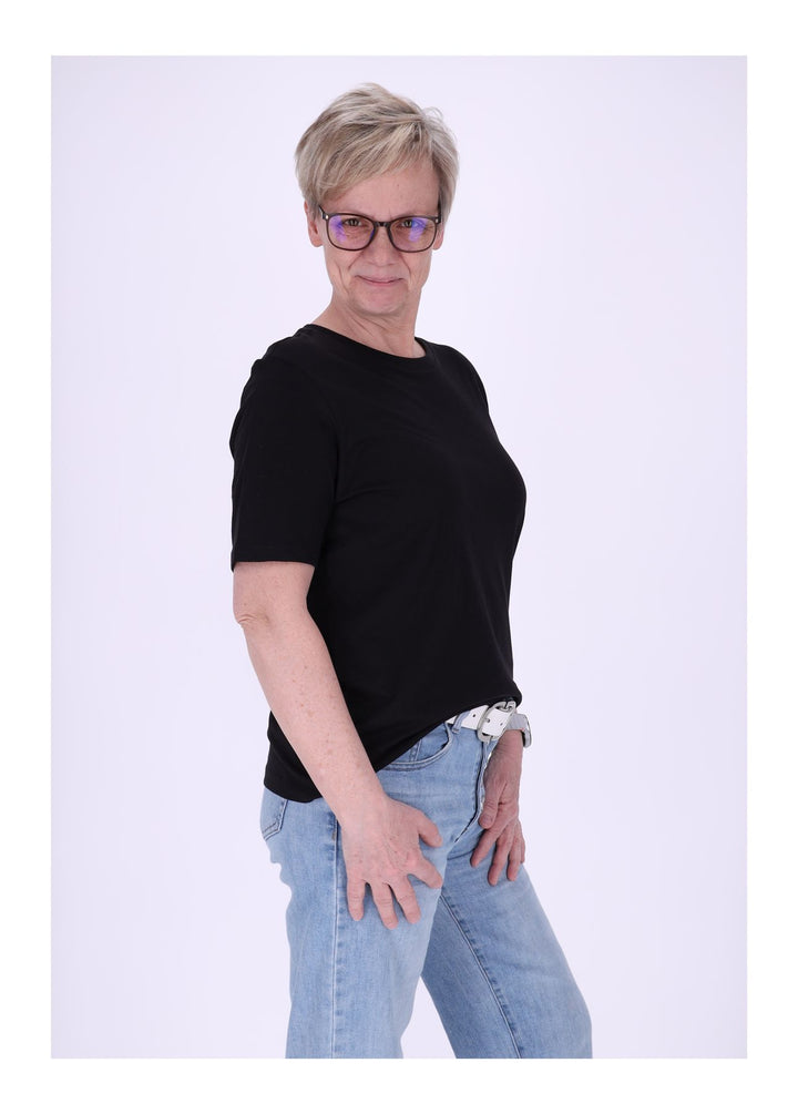 ONLY Happy T-Shirt Damen Bio-Baumwolle