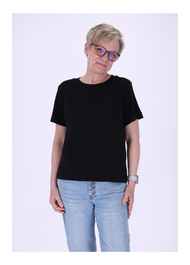 mjunik T-Shirt Damen Herzdruck