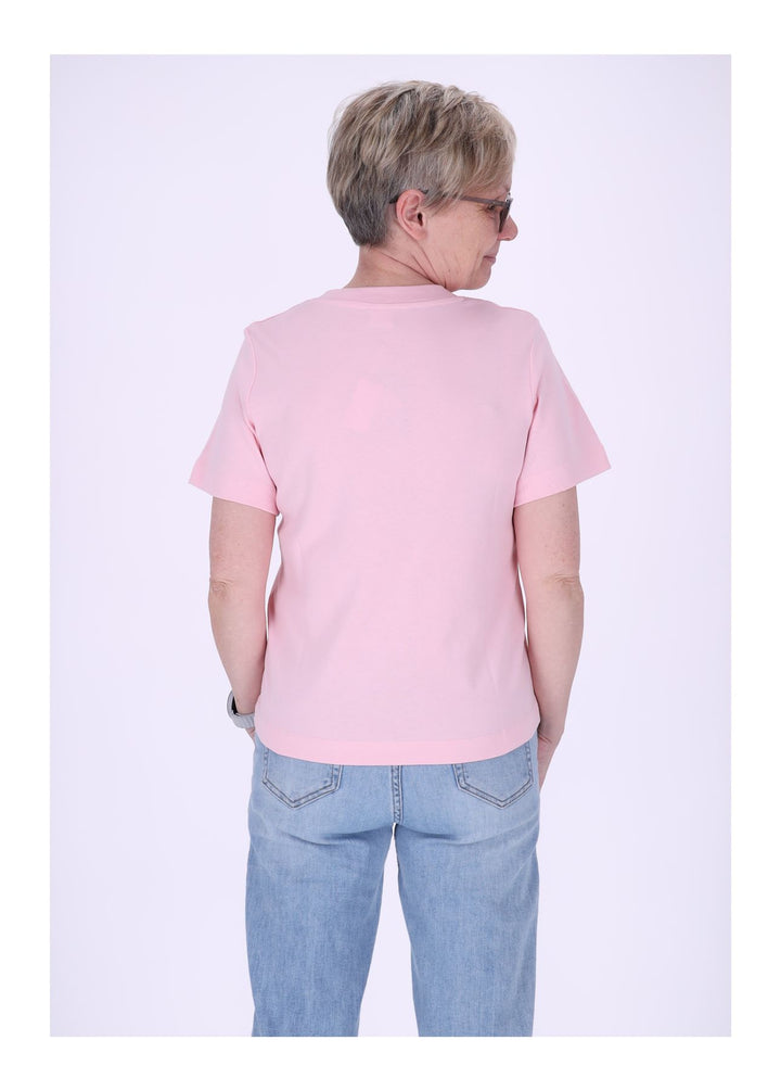 mjunik Damen T-Shirt Herzdruck