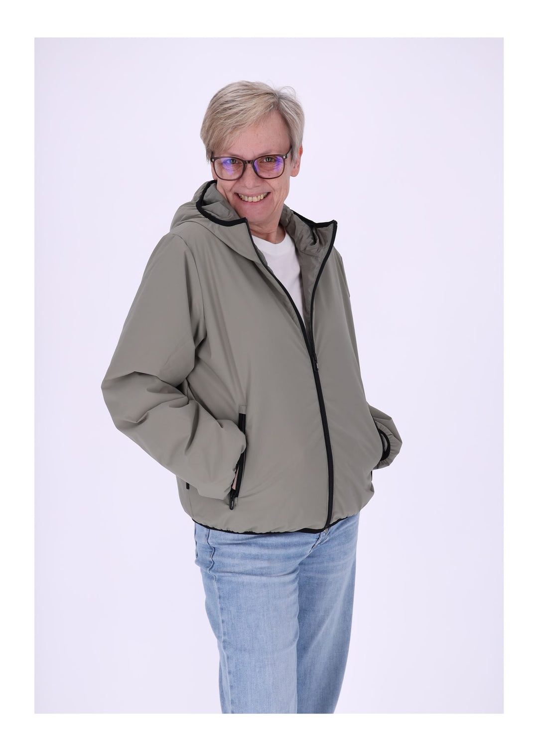 New View Leichtblouson Damen verstaubar