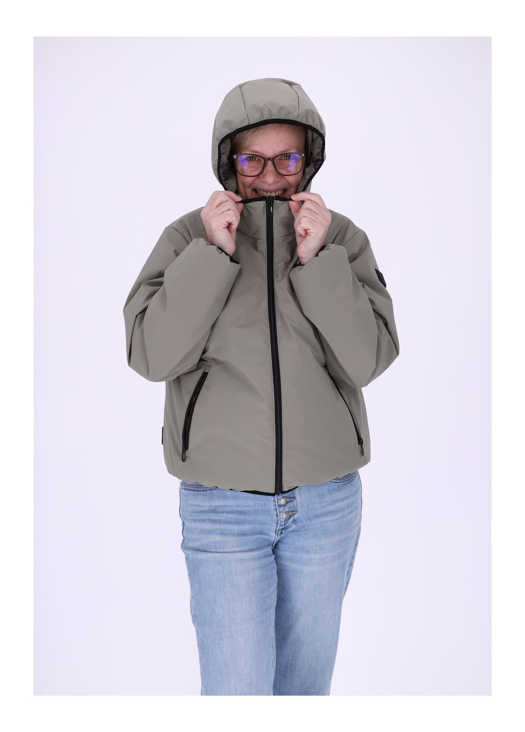 New View Leichtblouson Damen verstaubar